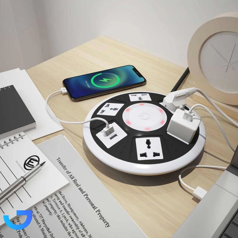 قیمت و خرید چندراهی برق گرین لاین مدل GN7N1PSKT13WH | فروشگاه آریا