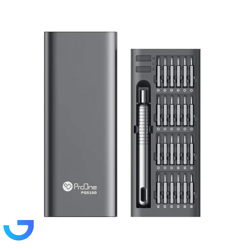 قیمت و خرید پیچ گوشتی و سری پیچ گوشتی پرووان مدل PGS100 بسته 51 عددی | فروشگاه آریا