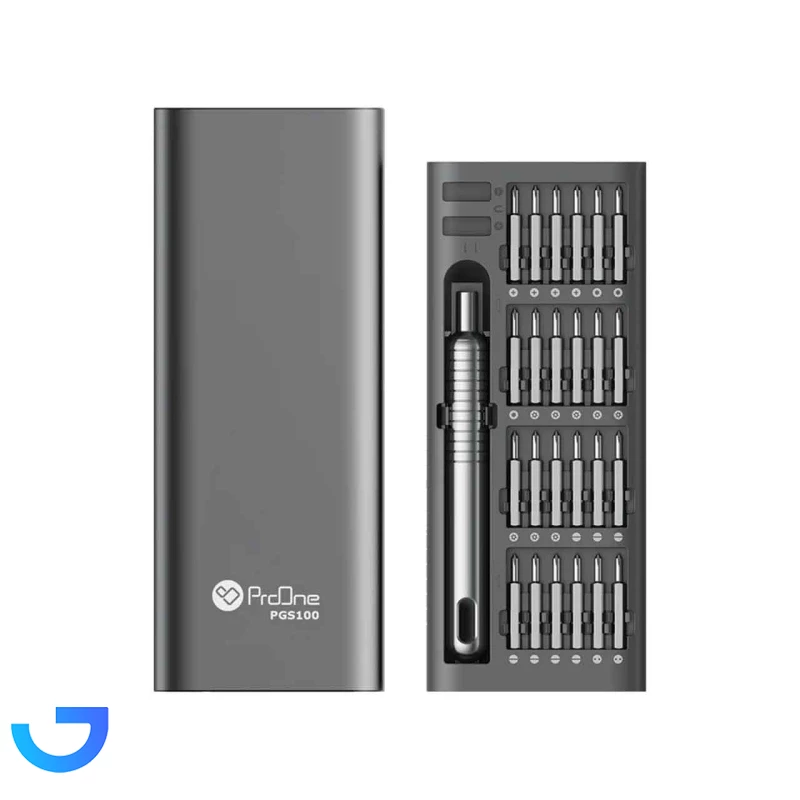 قیمت و خرید پیچ گوشتی و سری پیچ گوشتی پرووان مدل PGS100 بسته 51 عددی | فروشگاه آریا