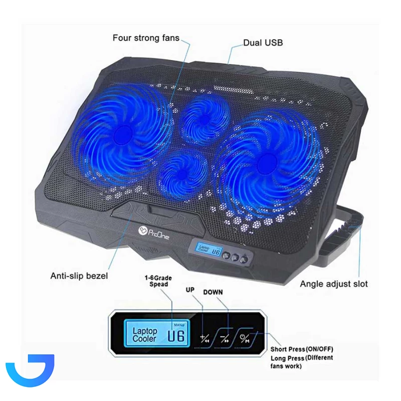 قیمت و خرید پایه خنک کننده لپ تاپ پرووان مدل PCP52 | فروشگاه آریا