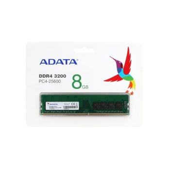 رم کامپیوتر DDR4 تک کاناله ADATA مدل PC4-25600 ظرفیت 8 گیگابایت | فروشگاه آریا