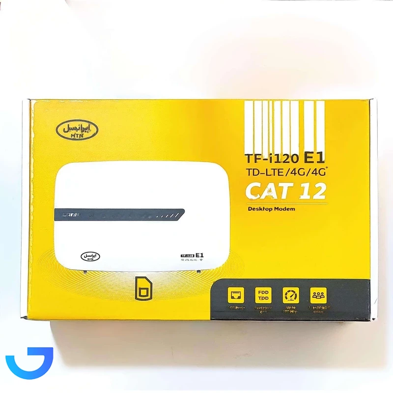 قیمت و خرید مودم ایرانسل TD-LTE مدل TF-i120 E1+سیم کارت TD LTE مخصوص مودم | فروشگاه آریا قیمت و خرید مودم ایرانسل TD-LTE مدل TF-i120 E1+سیم کارت TD LTE مخصوص مودم | فروشگاه آریا