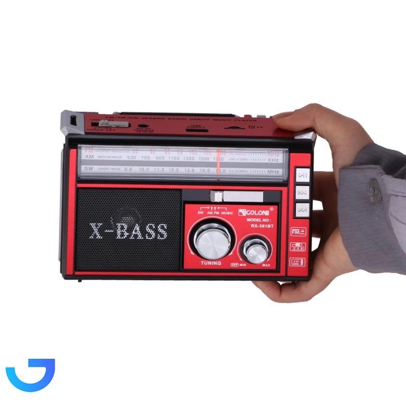 قیمت و خرید اسپیکر شارژی GOLON مدل RX-381BT | فروشگاه آریا قیمت و خرید اسپیکر شارژی GOLON مدل RX-381BT | فروشگاه آریا