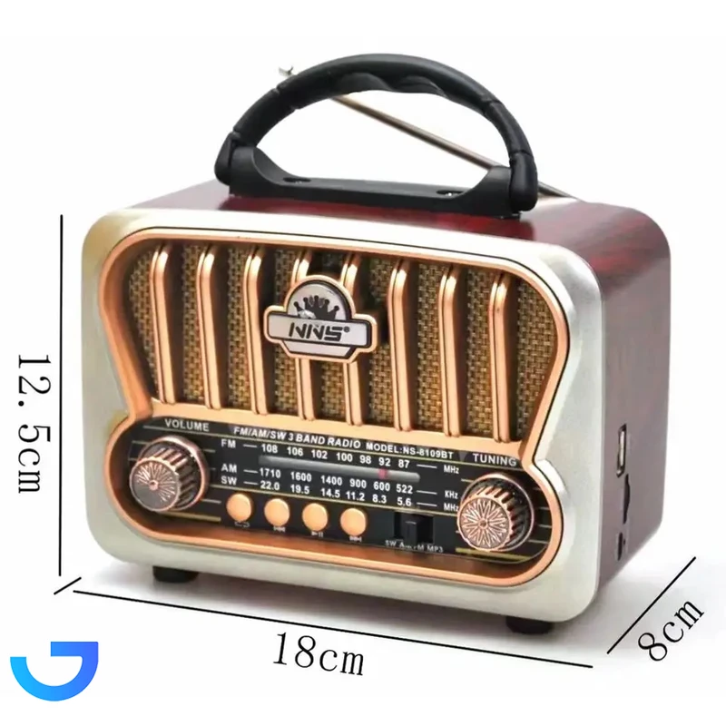 قیمت و خرید رادیو ان ان اس مدل NS-8109BT | فروشگاه آریا قیمت و خرید رادیو ان ان اس مدل NS-8109BT | فروشگاه آریا