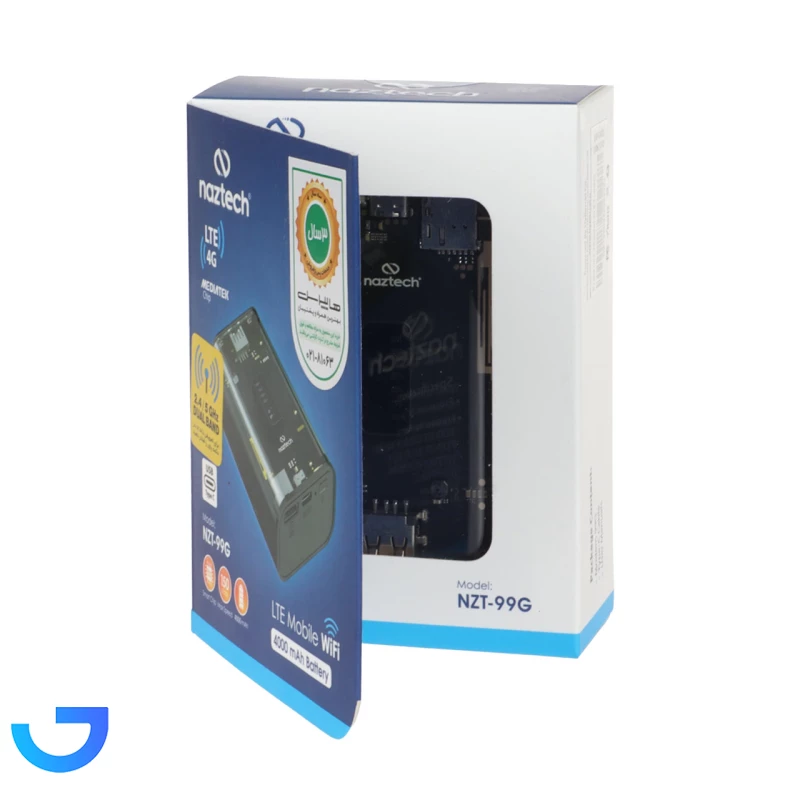 قیمت و خرید مودم پاوربانک Naztech 4G مدل NZT-99G Dual Band | فروشگاه آریا قیمت و خرید مودم پاوربانک Naztech 4G مدل NZT-99G Dual Band | فروشگاه آریا
