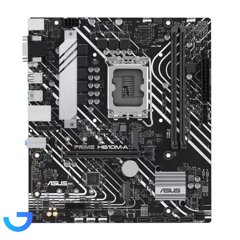 مادربرد ایسوس مدل PRIME H610M-A-CSM نمای ۲