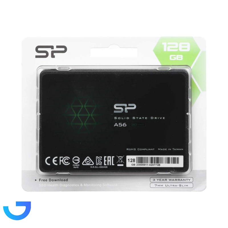 قیمت و خرید اس اس دی اینترنال سیلیکون پاور مدل A56 ظرفیت 128 گیگابایت | فروشگاه آریا