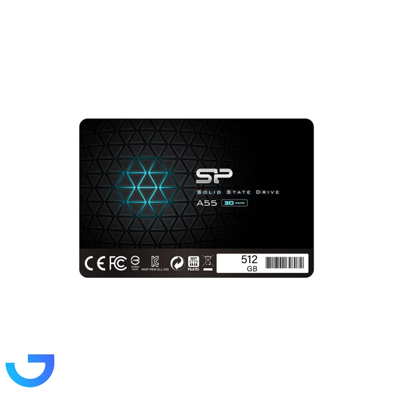 قیمت و خرید اس اس دی اینترنال سیلیکون پاور مدل A55 ظرفیت 512گیگابایت | فروشگاه آریا