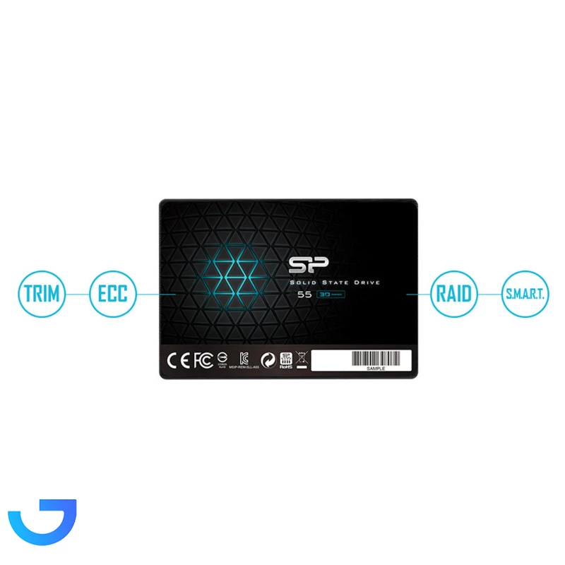 قیمت و خرید اس اس دی اینترنال سیلیکون پاور مدل A55 ظرفیت 512گیگابایت | فروشگاه آریا