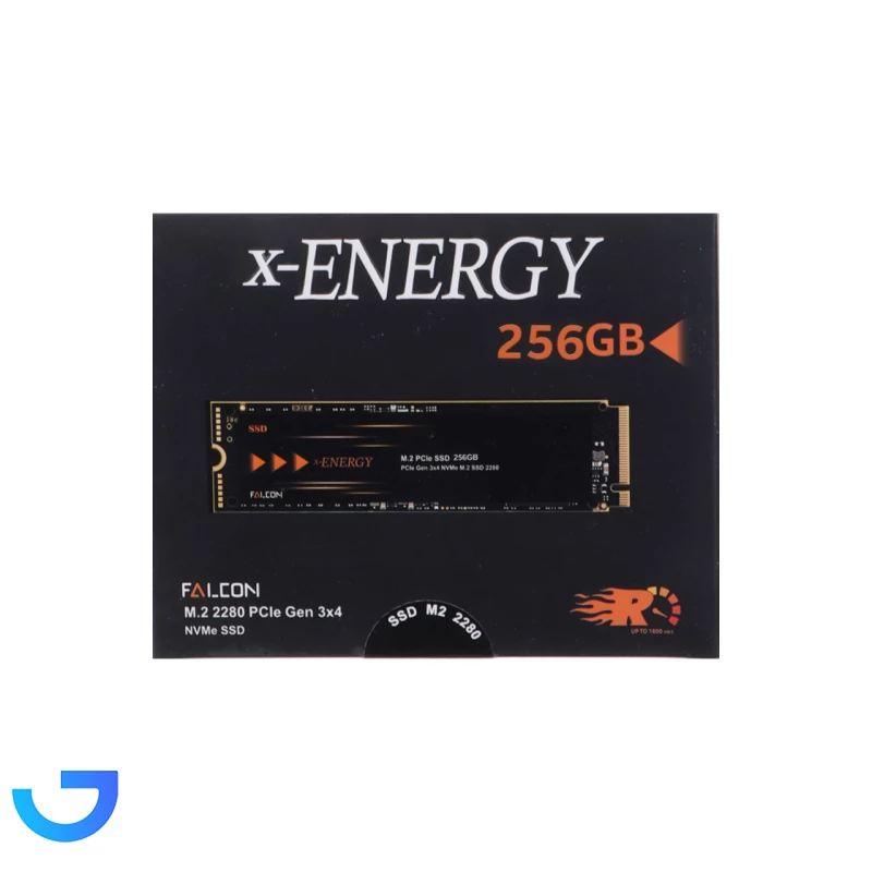 قیمت و خرید حافظه اس اس دی اینترنال ایکس انرژی مدل Falcon M.2 2280 NVMe ظرفیت 256 گیگابایت | فروشگاه آریا