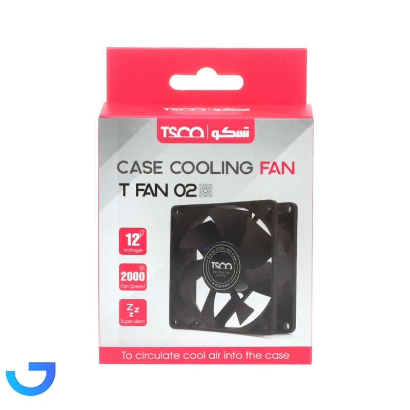 قیمت و خرید فن کیس TSCO مدل T FAN 02 | فروشگاه آریا