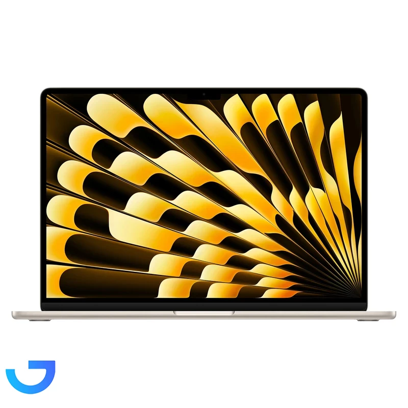 لپ تاپ 15.3 اینچی اپل مدل MacBook Air MRYT3 2024 ZPA-M3-8GB RAM-512GB SSD نمای ۲