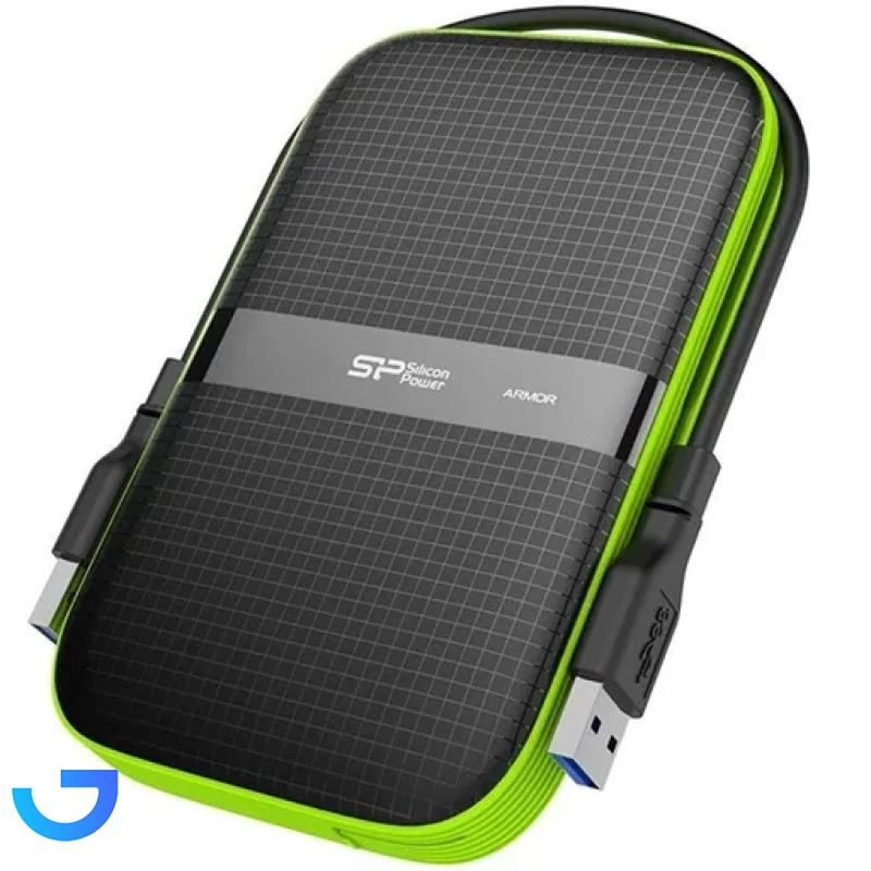 قیمت و خرید هارد 2 ترابایت اکسترنال سیلیکون پاور مدل Armor A60 | فروشگاه آریا