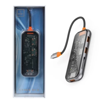 هاب 5 پورت Wiwu Type-C مدل CB005 | فروشگاه آریا