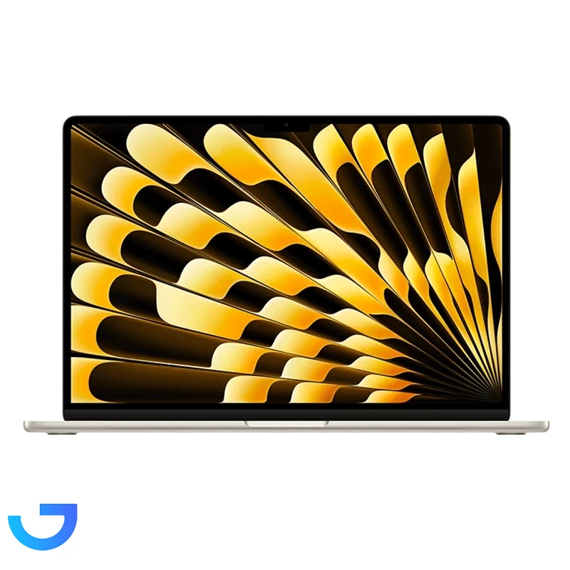 لپ تاپ 15.3 اینچی اپل مدل MacBook Air MXD33 2024 M3-16GB RAM-512GB SSD نمای ۲