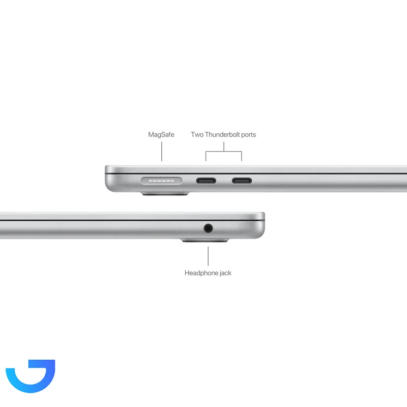 قیمت و خرید لپ تاپ 15.3 اینچی اپل مدل MacBook Air MRYT3 2024 ZPA-M3-8GB RAM-512GB SSD | فروشگاه آریا قیمت و خرید لپ تاپ 15.3 اینچی اپل مدل MacBook Air MRYT3 2024 ZPA-M3-8GB RAM-512GB SSD | فروشگاه آریا