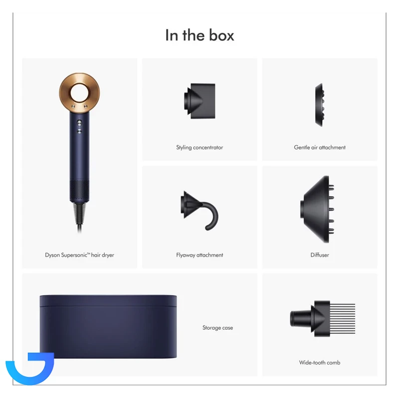 قیمت و خرید سشوار حرفه‌ای دایسون مدل Supersonic HD08 | فروشگاه آریا