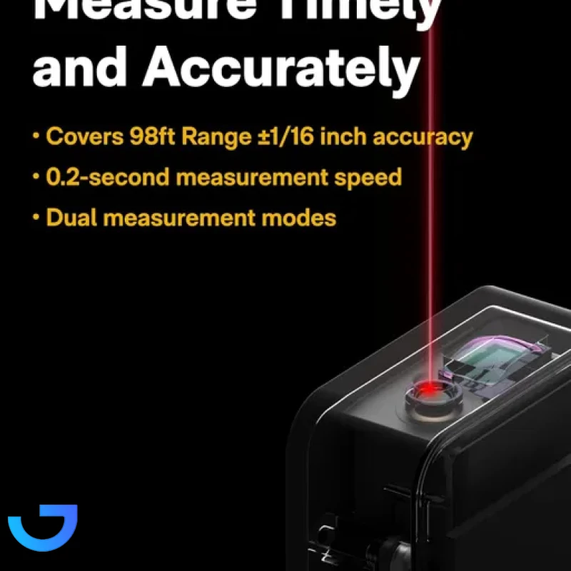 قیمت و خرید متر لیزری هوشمند هوتو مدل Hoto Smart Laser Measure QWCJ001 | فروشگاه آریا