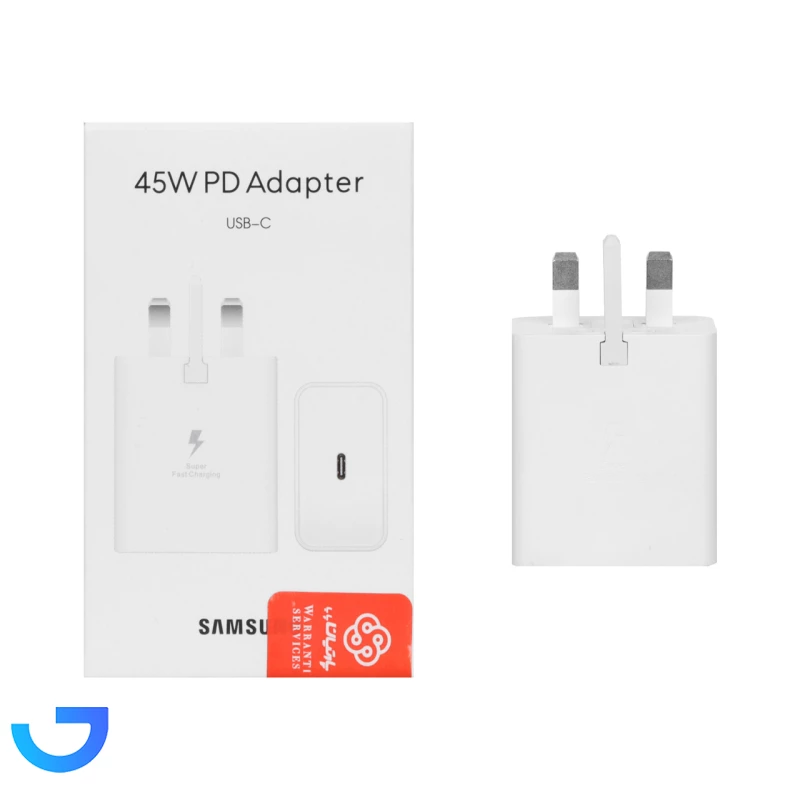 قیمت و خرید شارژر دیواری SAMSUNG 45W T4510 (S24) ( فست و PD) | فروشگاه آریا قیمت و خرید شارژر دیواری SAMSUNG 45W T4510 (S24) ( فست و PD) | فروشگاه آریا