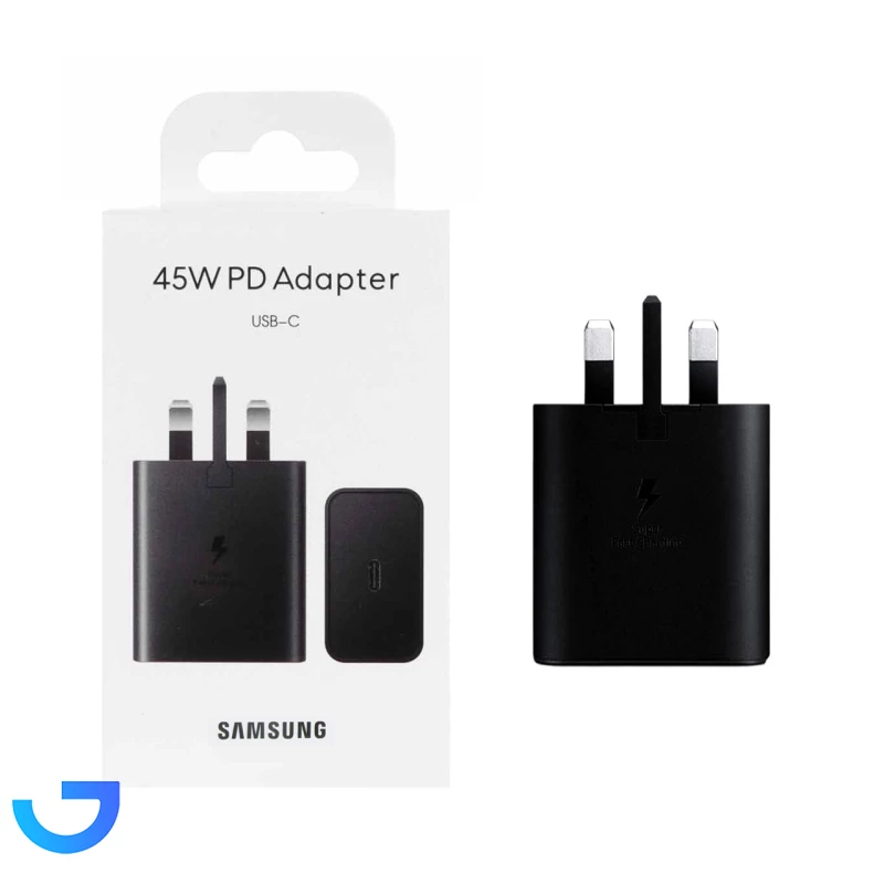 قیمت و خرید شارژر دیواری اصلی سه پین فست و PD تک پورت SAMSUNG Type-C مدل EP-T4510 45W | فروشگاه آریا قیمت و خرید شارژر دیواری اصلی سه پین فست و PD تک پورت SAMSUNG Type-C مدل EP-T4510 45W | فروشگاه آریا