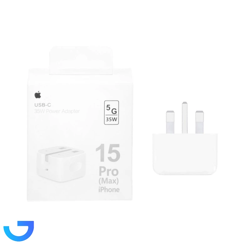 قیمت و خرید شارژر دیواری اپل 15Pro Max مدل MHJF32B/A 35W | فروشگاه آریا قیمت و خرید شارژر دیواری اپل 15Pro Max مدل MHJF32B/A 35W | فروشگاه آریا