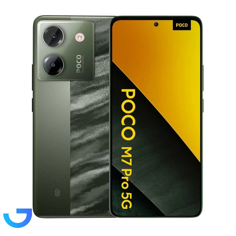 قیمت و خرید گوشی موبایل شیائومی مدل Poco M7 Pro 5G با حافظه 512 و رم 12 گیگابایت | فروشگاه آریا قیمت و خرید گوشی موبایل شیائومی مدل Poco M7 Pro 5G با حافظه 512 و رم 12 گیگابایت | فروشگاه آریا