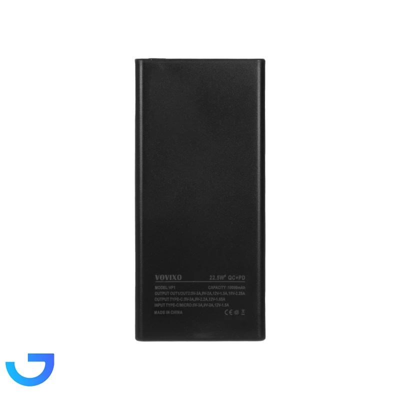 قیمت و خرید پاوربانک (فست شارژ) VOVIXO 22.5W 10000mAh مدل VP1 | فروشگاه آریا