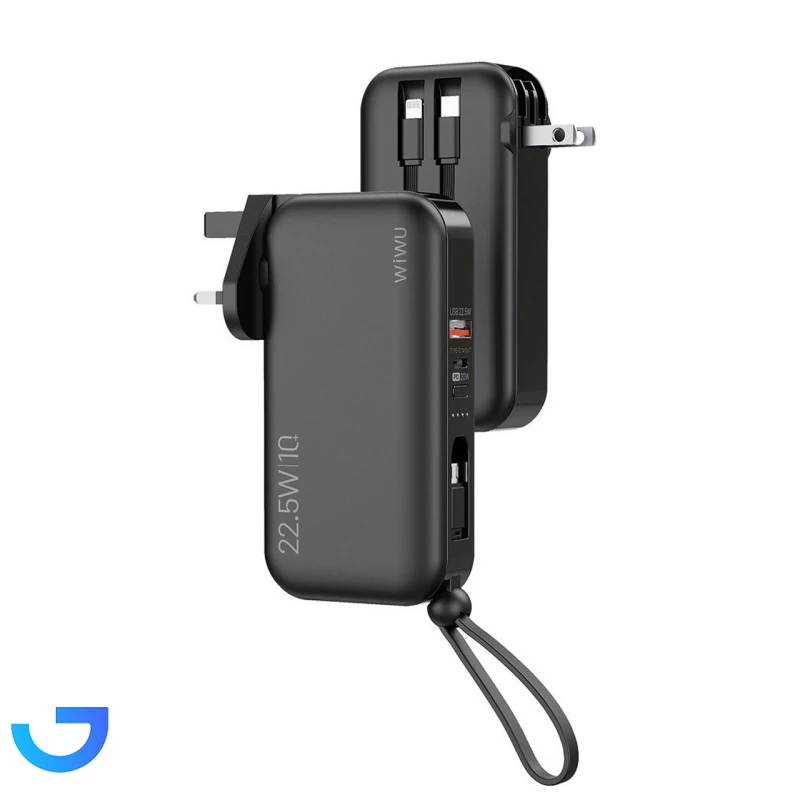 قیمت و خرید پاوربانک (PD و فست شارژ) Wiwu 22.5W 10000mAh مدل JC-23 | فروشگاه آریا قیمت و خرید پاوربانک (PD و فست شارژ) Wiwu 22.5W 10000mAh مدل JC-23 | فروشگاه آریا