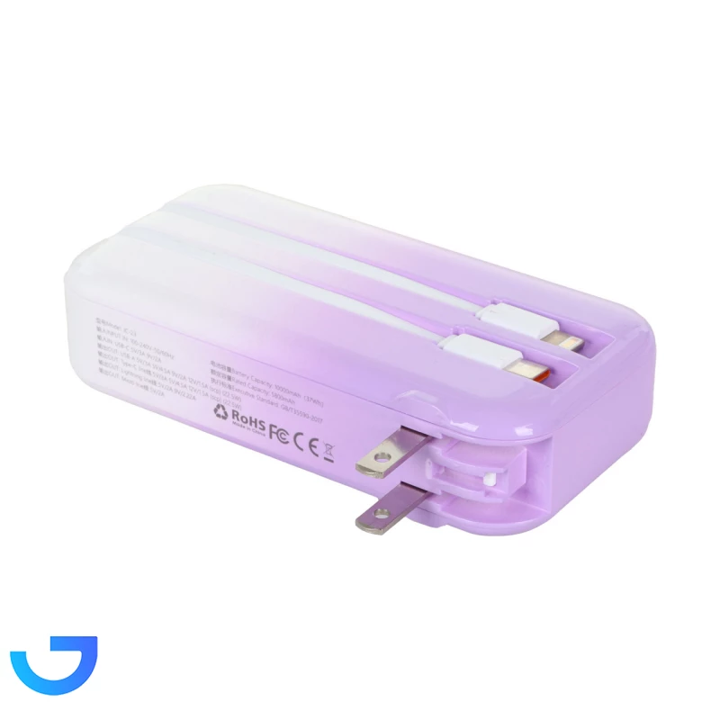 قیمت و خرید پاوربانک (PD و فست شارژ) Wiwu 22.5W 10000mAh مدل JC-23 | فروشگاه آریا قیمت و خرید پاوربانک (PD و فست شارژ) Wiwu 22.5W 10000mAh مدل JC-23 | فروشگاه آریا