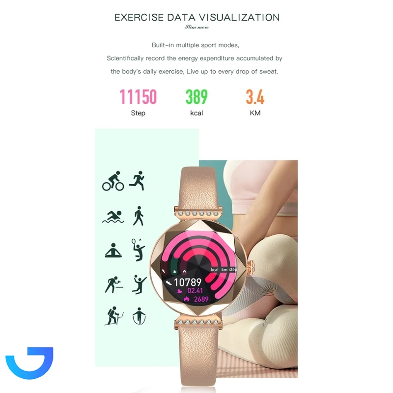 قیمت و خرید ساعت هوشمند Green Lion مدل GNSWAROSWBL | فروشگاه آریا