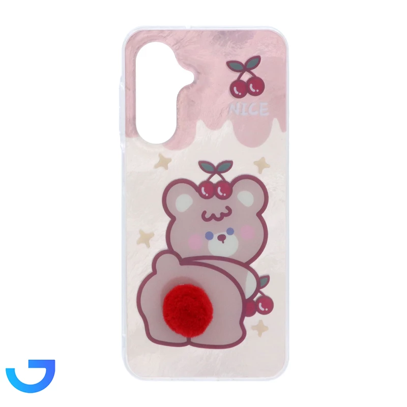 قیمت و خرید قاب اطلسی عروسکی دم برجسته Samsung Galaxy A26 | فروشگاه آریا