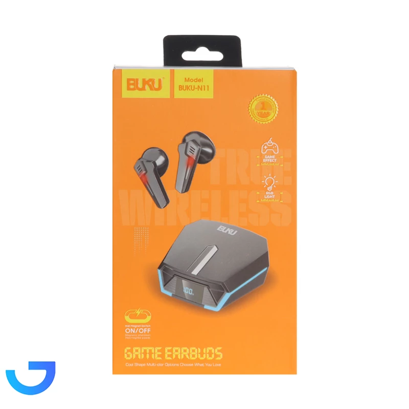 قیمت و خرید هدفون بی سیم BUKU مدل N11 | فروشگاه آریا