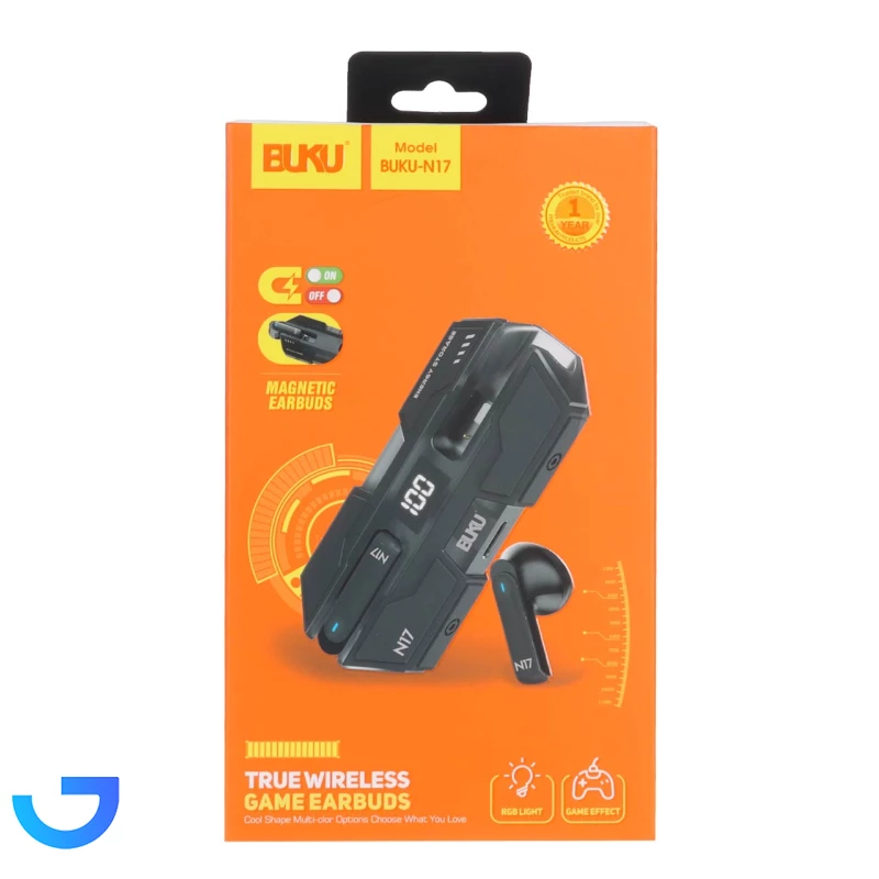 قیمت و خرید هدفون بی سیم BUKU مدل N17 | فروشگاه آریا