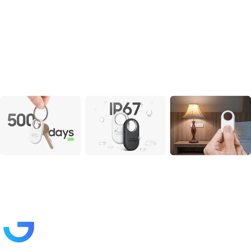 قیمت و خرید تگ ردیاب هوشمند سامسونگ مدل Galaxy SmartTag2 EI-T5600BWEGWW | فروشگاه آریا