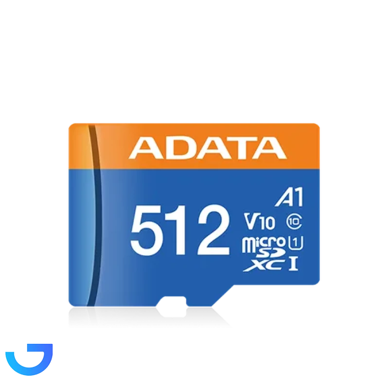 قیمت و خرید کارت حافظه ای دیتا مدل ADATA MICRO SDXC UHS-I V۱۰ R۱۰۰W۲۵+ADP 512G | فروشگاه آریا