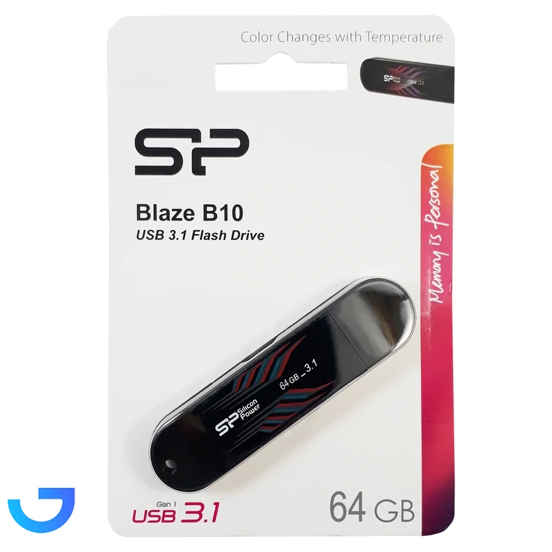 قیمت و خرید فلش مموری 32 گیگابایت سیلیکون پاور مدل Silicon Power Blaze B10 USB 3.2 | فروشگاه آریا
