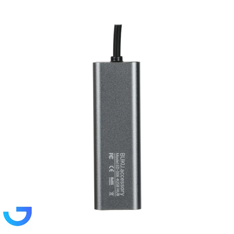 قیمت و خرید هاب 4 پورت BUKU مدل ED-006 | فروشگاه آریا