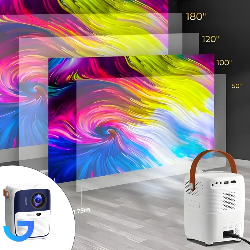 قیمت و خرید ویدئو پروژکتور یومیو مدل umiio Q2 | فروشگاه آریا