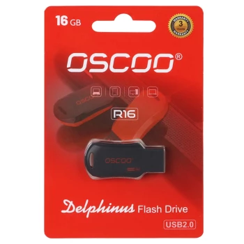 فلش مموری اسکو مدل OSCOO R16 Delphinus USB2.0 Flash Memory - 16GB | فروشگاه آریا