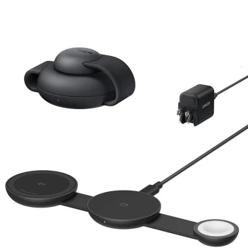 شارژر وایرلس 3 در 1 انکر مدل Anker MagGo 3in1 B25M8P21 | فروشگاه آریا