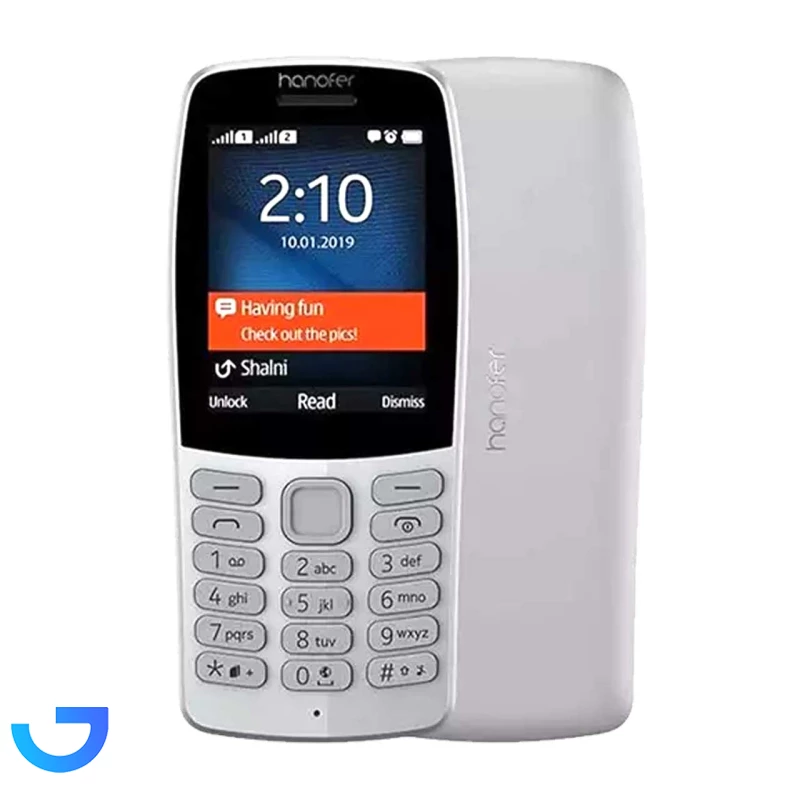 قیمت و خرید گوشی موبایل هانوفر Hanofer مدل HA-V610 DS دو سیم کارت با ظرفیت 32 مگابایت | فروشگاه آریا