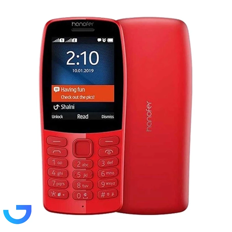 قیمت و خرید گوشی موبایل هانوفر Hanofer مدل HA-V610 DS دو سیم کارت با ظرفیت 32 مگابایت | فروشگاه آریا