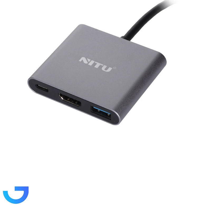 قیمت و خرید هاب 3 پورت NITU Type-C مدل NN36 | فروشگاه آریا