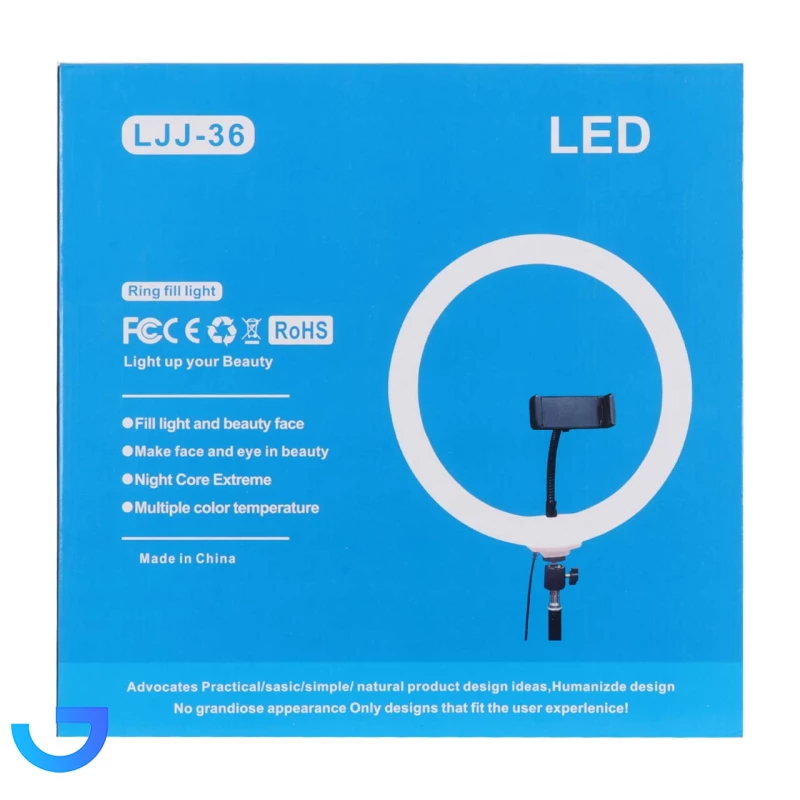 قیمت و خرید رینگ لایت مدل LJJ-36 (بدون پایه) | فروشگاه آریا