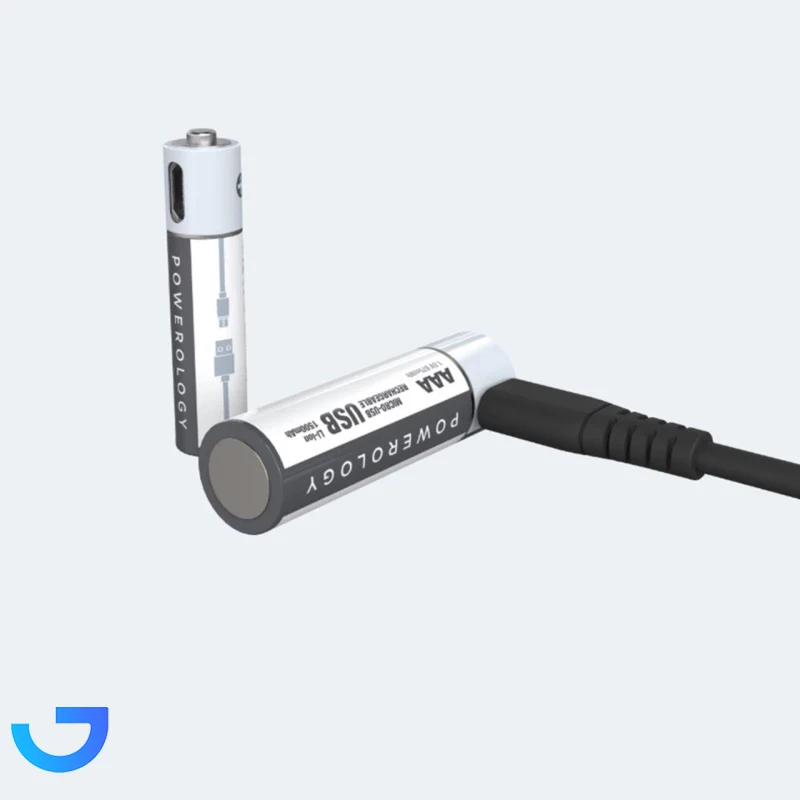 قیمت و خرید باتری نیم قلمی قابل شارژ پاورولوژی مدل powerology PRUBAAA4 با ظرفیت 675mwh | فروشگاه آریا