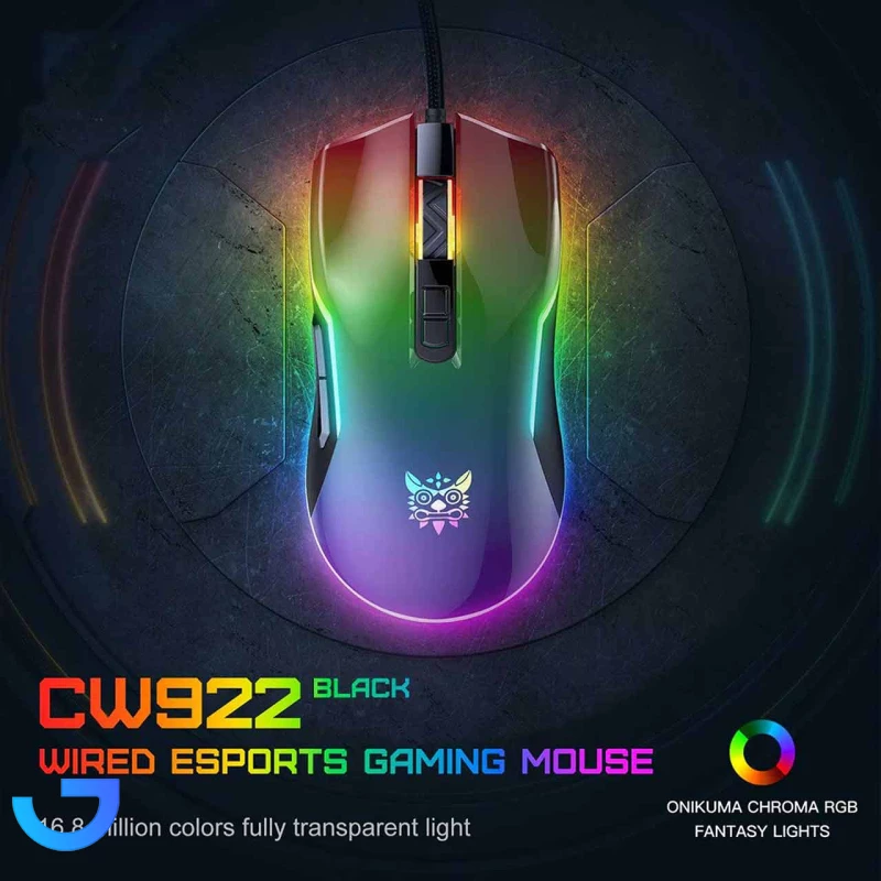 قیمت و خرید ماوس باسیم گیمینگ اونیکوما مدل Onikuma CW922 | فروشگاه آریا
