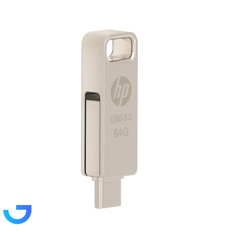 قیمت و خرید فلش مموری اچ‌ پی 64 گیگابایت مدل HP  X206C  USB3.2 | فروشگاه آریا