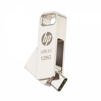 فلش مموری اچپی مدل x206C ظرفیت ۱۲۸ گیگابایت USB 3.2 | فروشگاه آریا