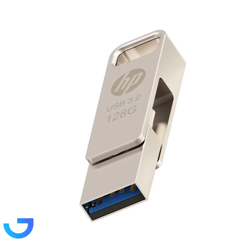 قیمت و خرید فلش مموری اچ‌پی مدل x206C ظرفیت ۱۲۸ گیگابایت USB 3.2 | فروشگاه آریا