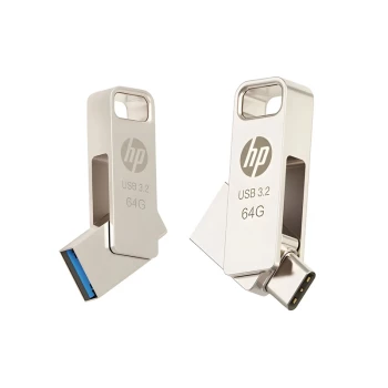 فلش مموری اچ پی 64 گیگابایت مدل HP X206C USB3.2 | فروشگاه آریا